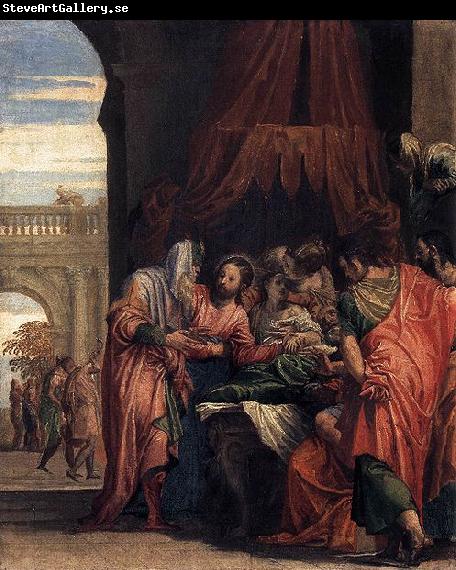 Paolo Veronese Raising of the Daughter of Jairus
